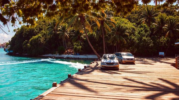 Meilleurs points de retrait de voiture à Marie-Galante après le ferry